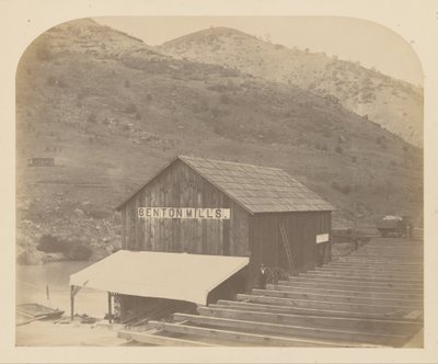 Benton Mills by Carleton E. Watkins